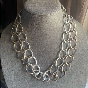 Modernist Trifari Large Link Necklace